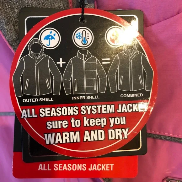 Zero Exposur Girls All Season Jacket - Picture 7 of 7